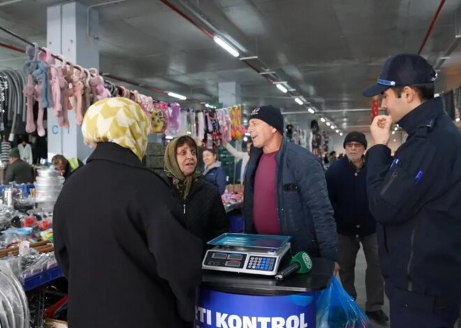 Arnavutköy Belediyesi’nden Pazar Denetimlerine Devam